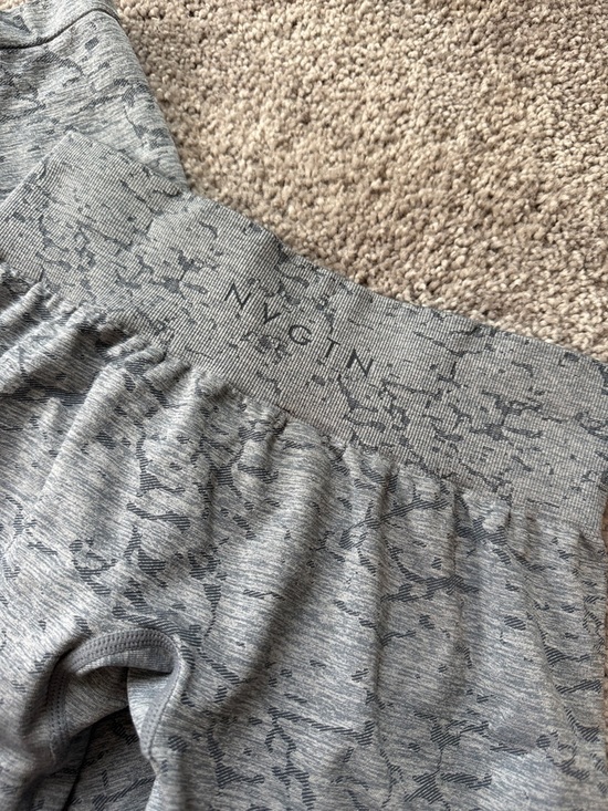 NVGTN Gray Marbled LEGGINGS - Picture 6 of 6